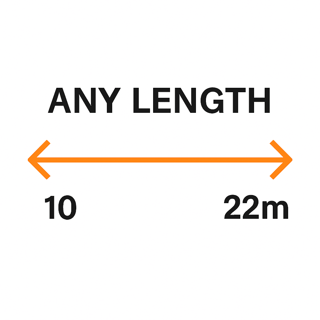 wash bay length